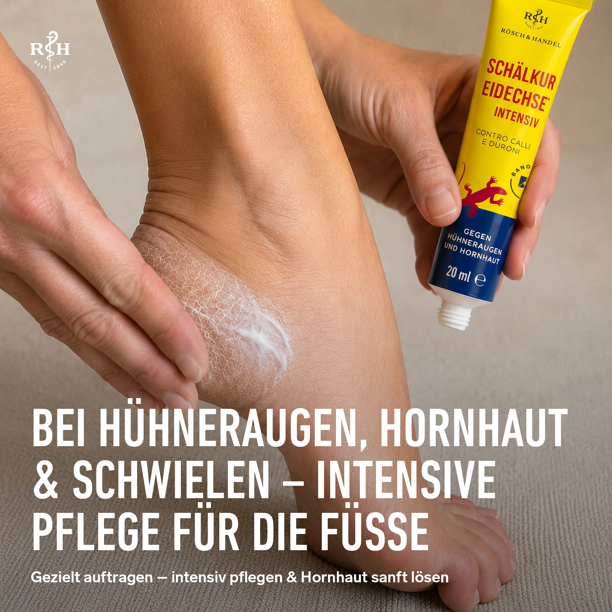 Schälkur Eidechse intensiv